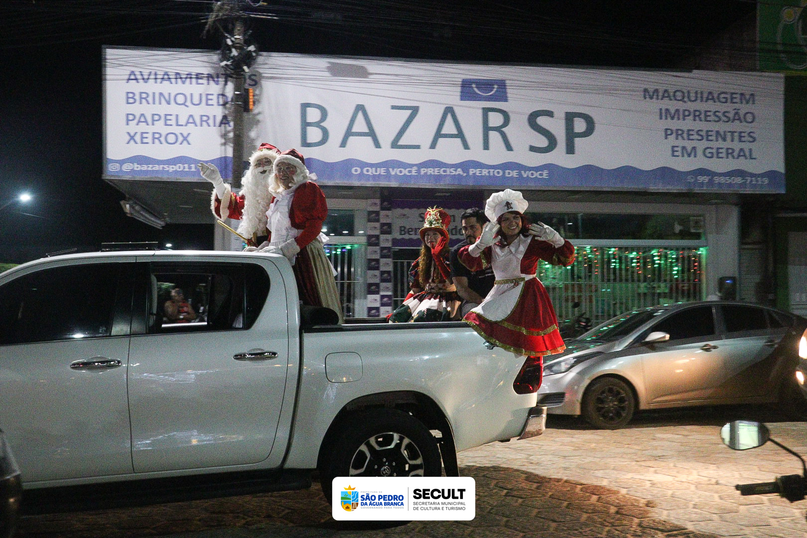 Natal Iluminado encanta São Pedro da Branca com evento especial do Grupo Vale Sonhar