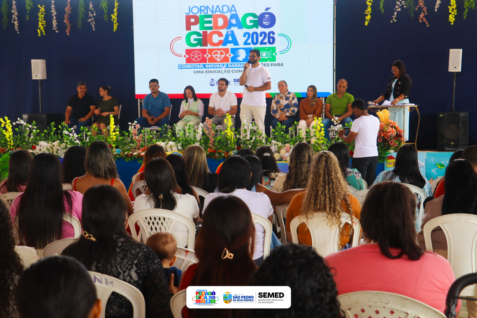 Jornada Pedagógica fortalece planejamento educacional em São Pedro da Água Branca