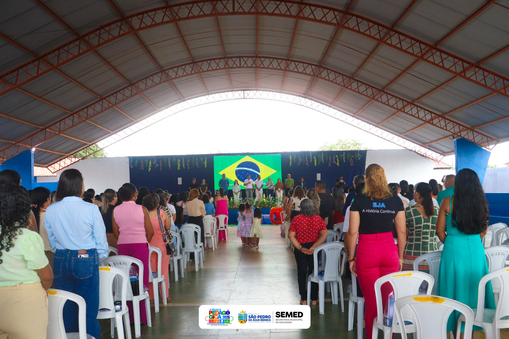 Jornada Pedagógica fortalece planejamento educacional em São Pedro da Água Branca