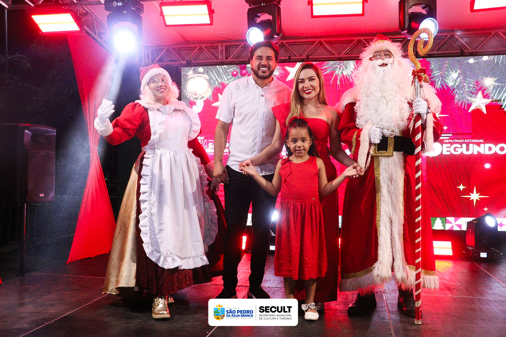 Natal Iluminado encanta São Pedro da Branca com evento especial do Grupo Vale Sonhar
