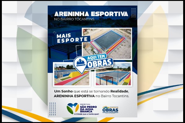 ARENINHA ESPORTIVA no Bairro Tocantins