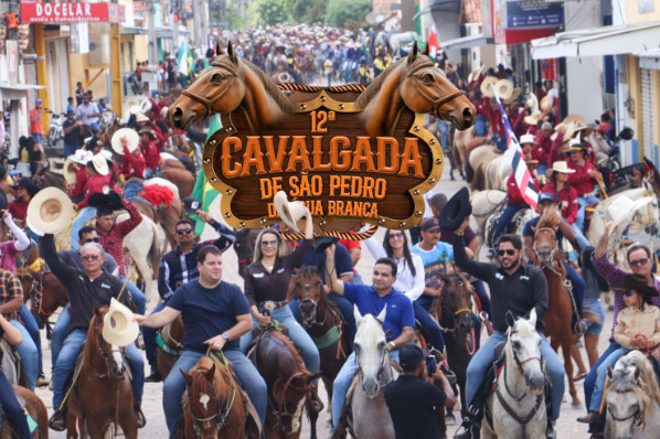 A 12ª Cavalgada marca o retorno da tradição durante a 1ª EXPO São Pedro