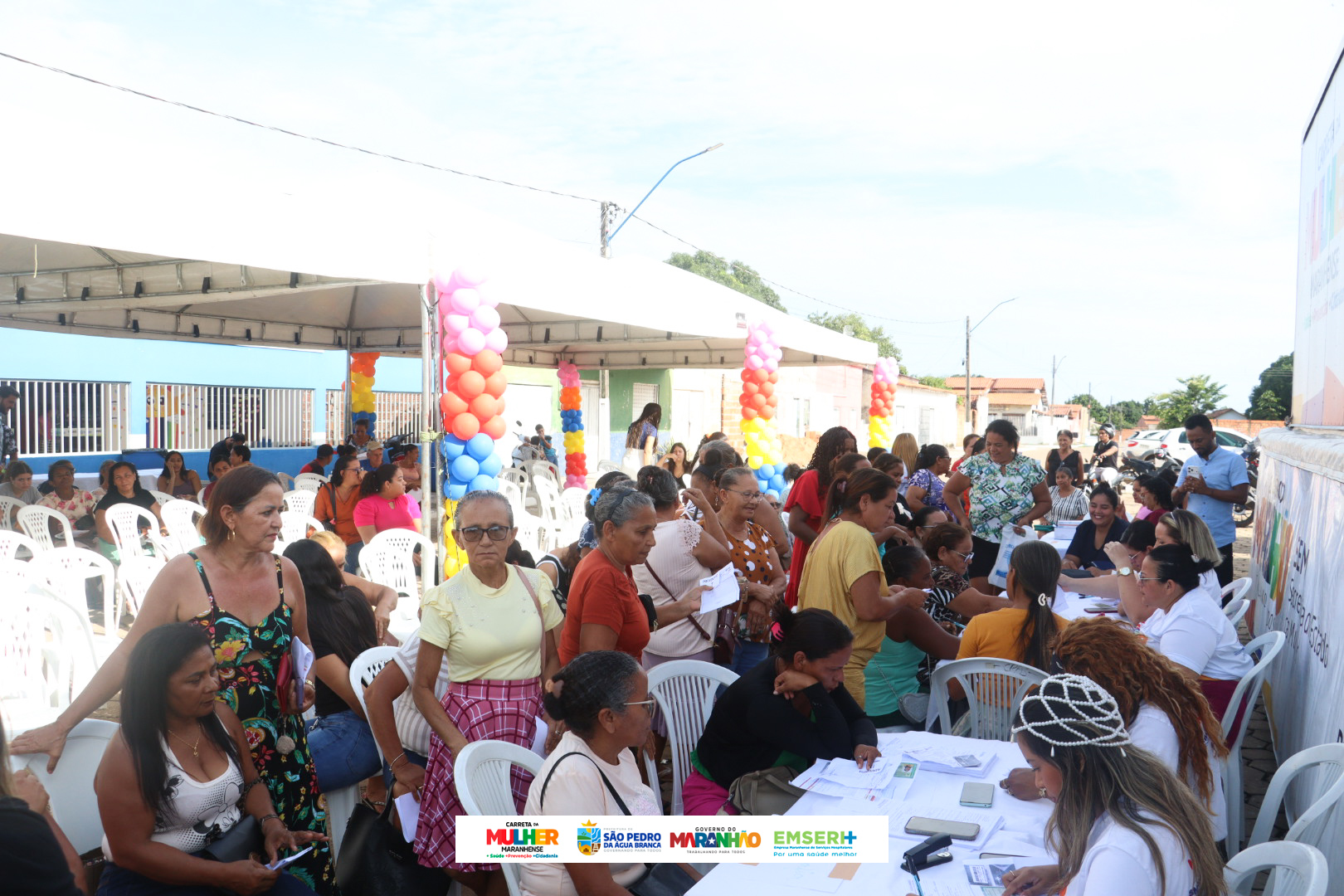 Carreta da Mulher Maranhense chega a São Pedro da Água Branca com atendimentos voltados à saúde...