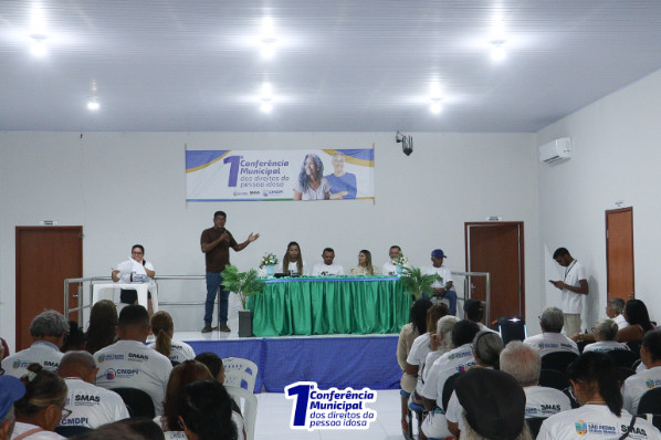 São Pedro da Água Branca realiza 1ª Conferência Municipal dos Direitos da Pessoa Idosa com ampl...